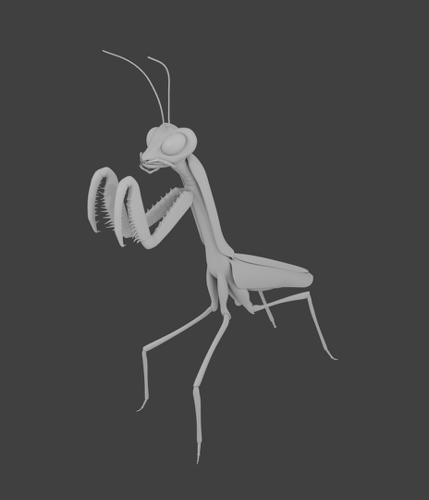 erik90mx creature praying  mantis preview image